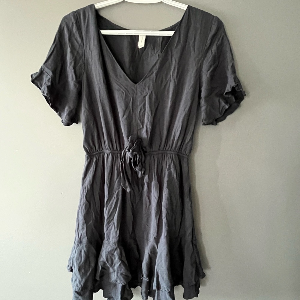 Gentle fawn navy V-Neck Dress